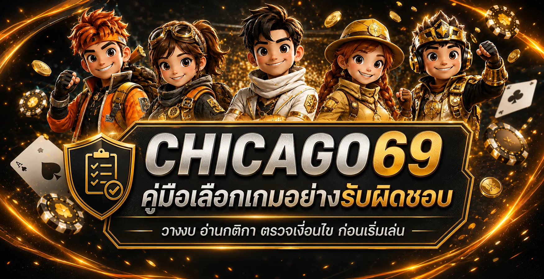CHICAGO69 คู่มือเลือกเกมและจัดงบอย่างมีสติ